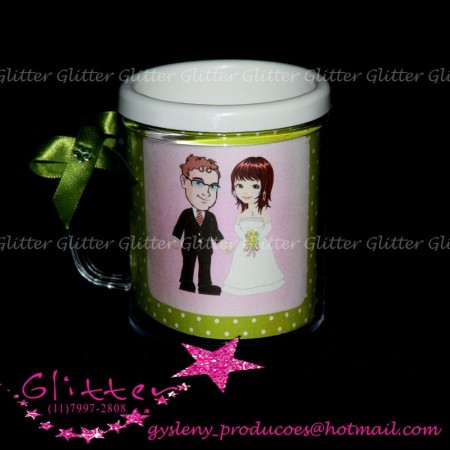 Caneca Acrilico personalizada